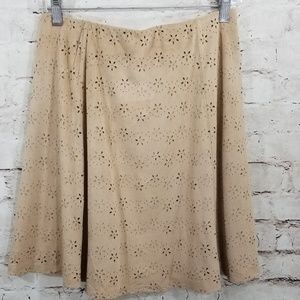 Maurices Tan Star Fish Design Skirt For Juniors